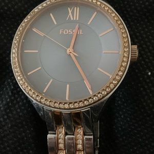 Beautiful Two tone Watch by Fossil